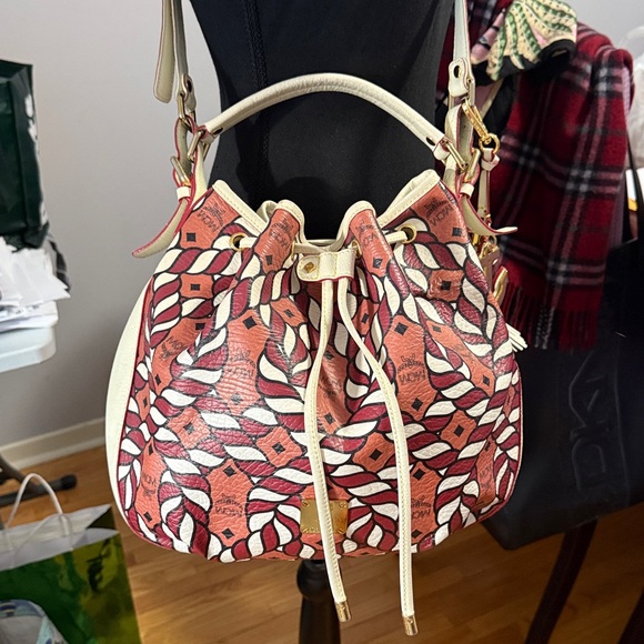 Authentic MCM xCreig Redman Limited Edition Visetos 2 Way Bag - Picture 3 of 17